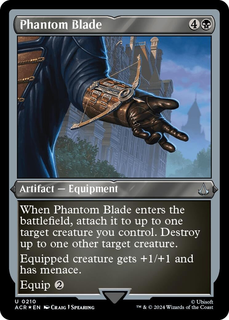 Phantom Blade (Foil Etched) (210) [ACR] - MTG Single