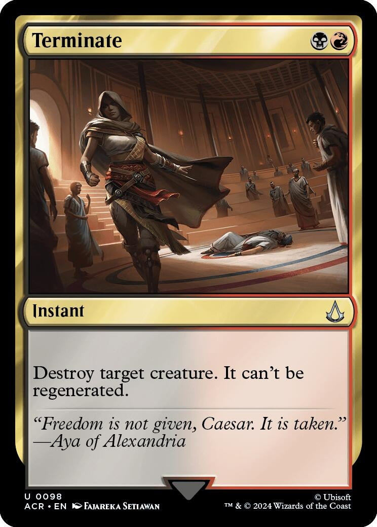 Terminate (98) [ACR] - MTG Single