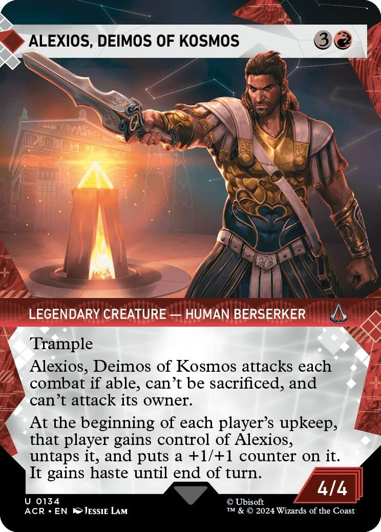Alexios Deimos of Kosmos (Showcase) (134) [ACR] - MTG Single