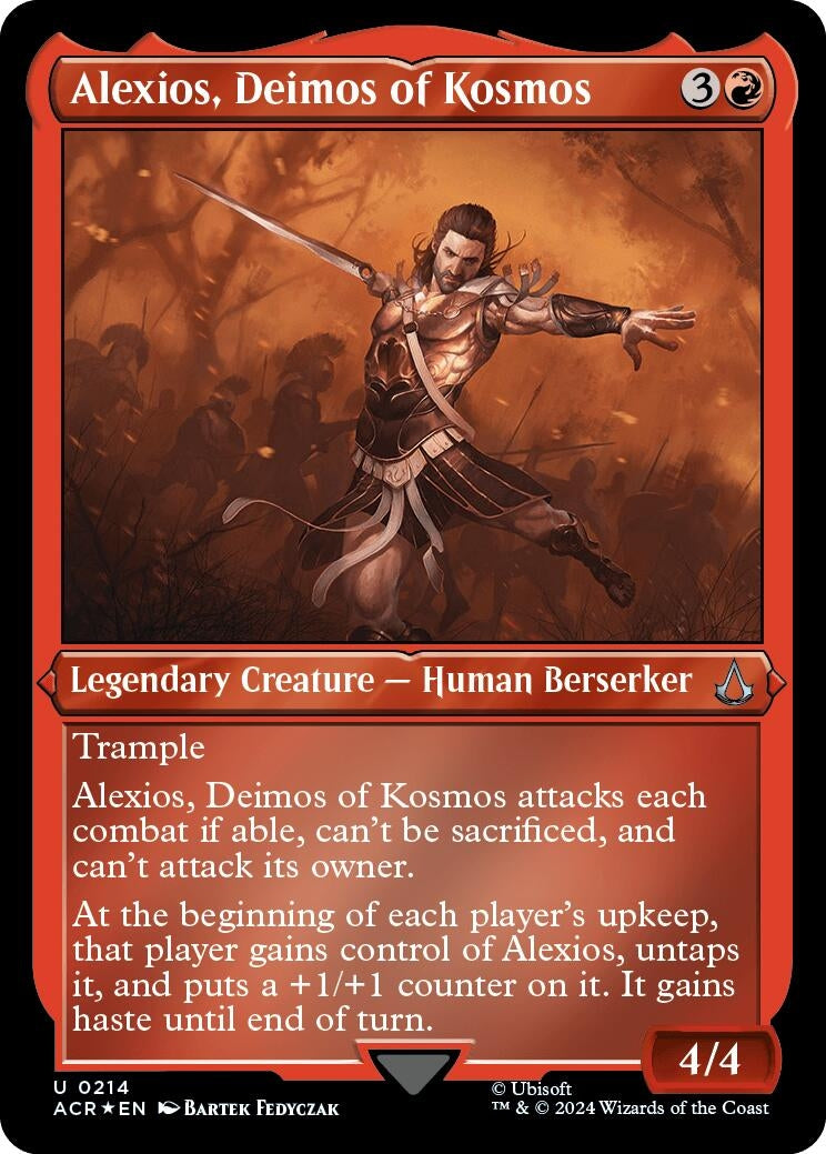 Alexios Deimos of Kosmos (Foil Etched) (214) [ACR] - MTG Single