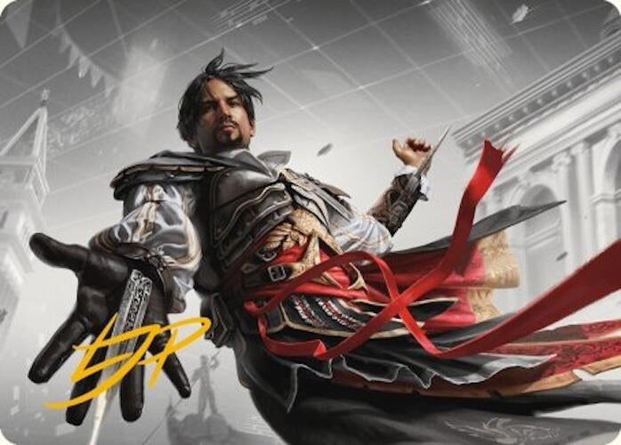 Ezio Auditore da Firenze Art Card (Gold-Stamped Signature) (13) [ASACR] - MTG Single