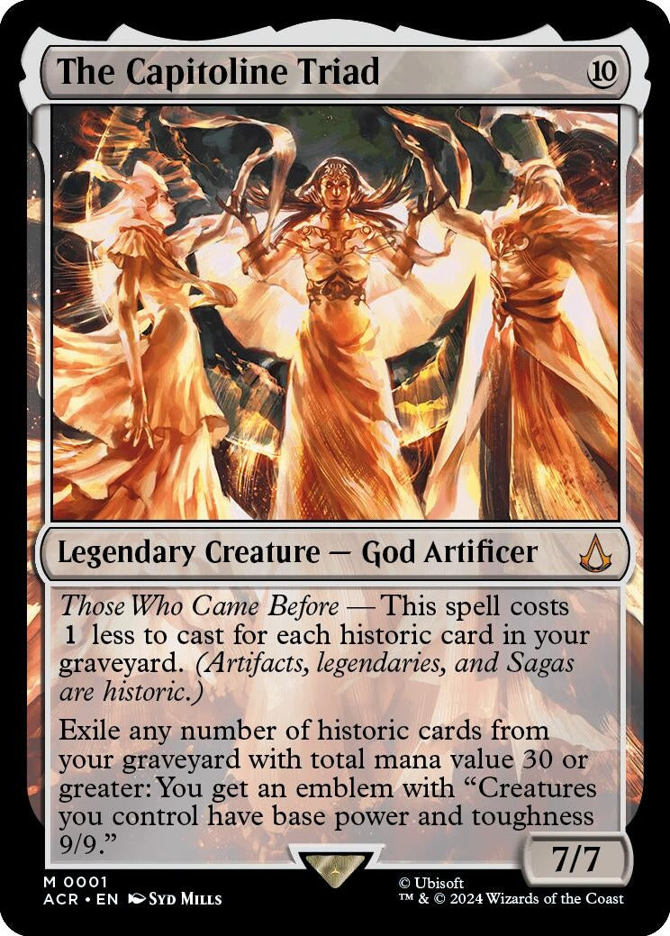 The Capitoline Triad (1) [ACR] - MTG Single