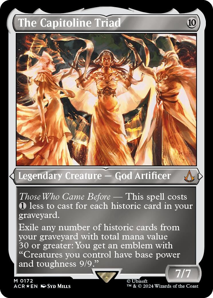 The Capitoline Triad (Foil Etched) (172) [ACR] - MTG Single