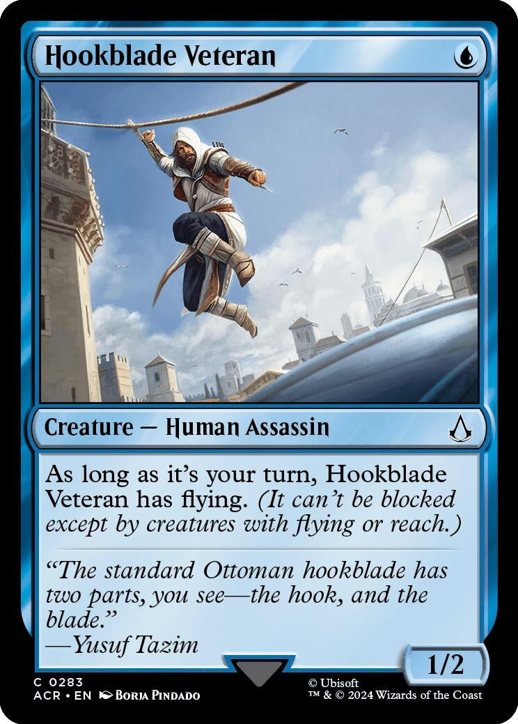 Hookblade Veteran (283) [ACR] - MTG Single