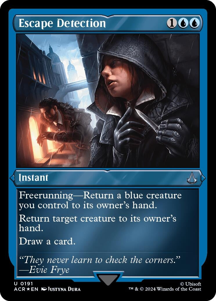 Escape Detection (Foil Etched) (191) [ACR] - MTG Single