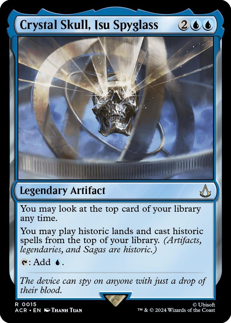 Crystal Skull Isu Spyglass (15) [ACR] - MTG Single