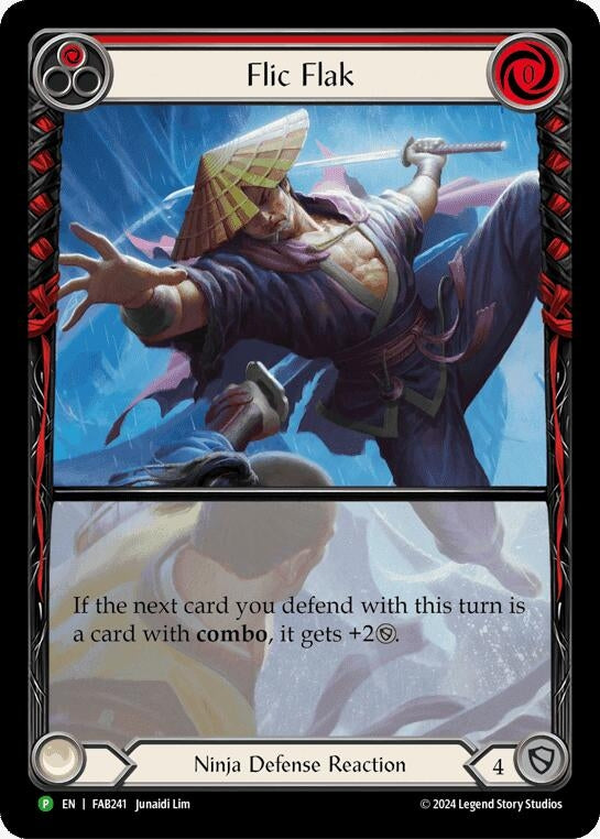 Flic Flak (Red) - FAB241 (241) [PR] - Flesh and Blood TCG Single