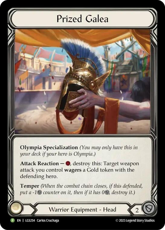 Prized Galea - LGS254 (254) [PR] - Flesh and Blood TCG Single