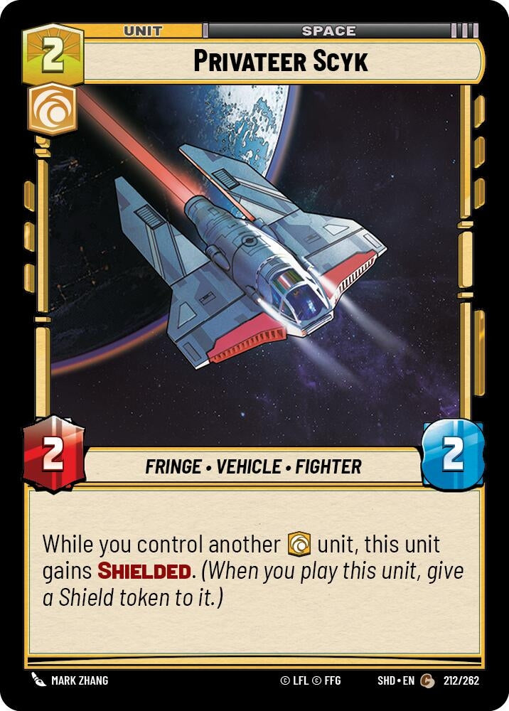 Privateer Scyk (212) (SHD) - Star Wars: Unlimited Single