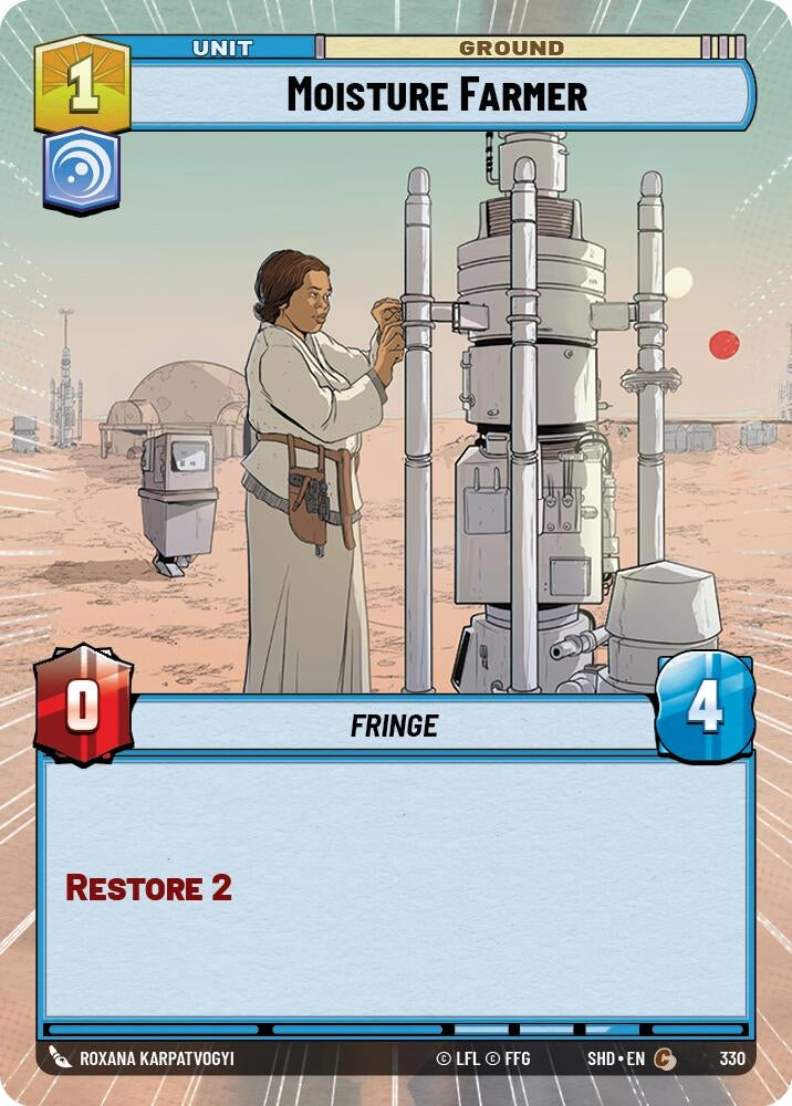 Moisture Farmer (Hyperspace) (330) (SHD) - Star Wars: Unlimited Single