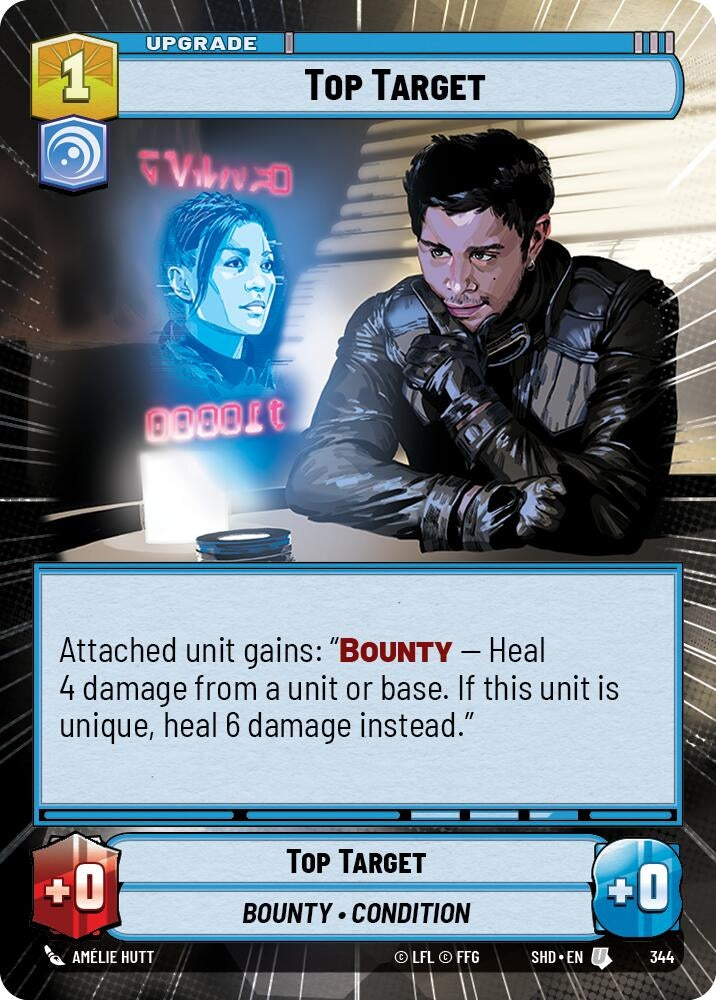 Top Target (Hyperspace) (344) (SHD) - Star Wars: Unlimited Single
