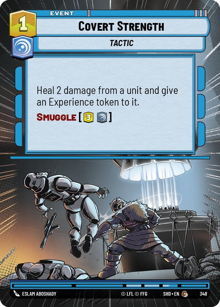 Covert Strength (Hyperspace) (348) (SHD) - Star Wars: Unlimited Single