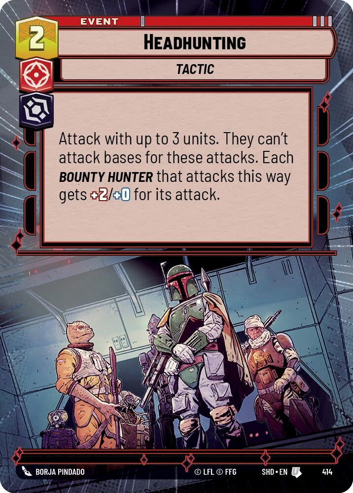 Headhunting (Hyperspace) (414) (SHD) - Star Wars: Unlimited Single
