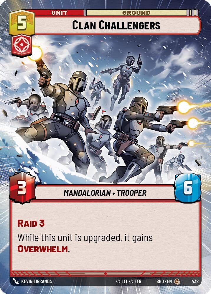 Clan Challengers (Hyperspace) (438) (SHD) - Star Wars: Unlimited Single