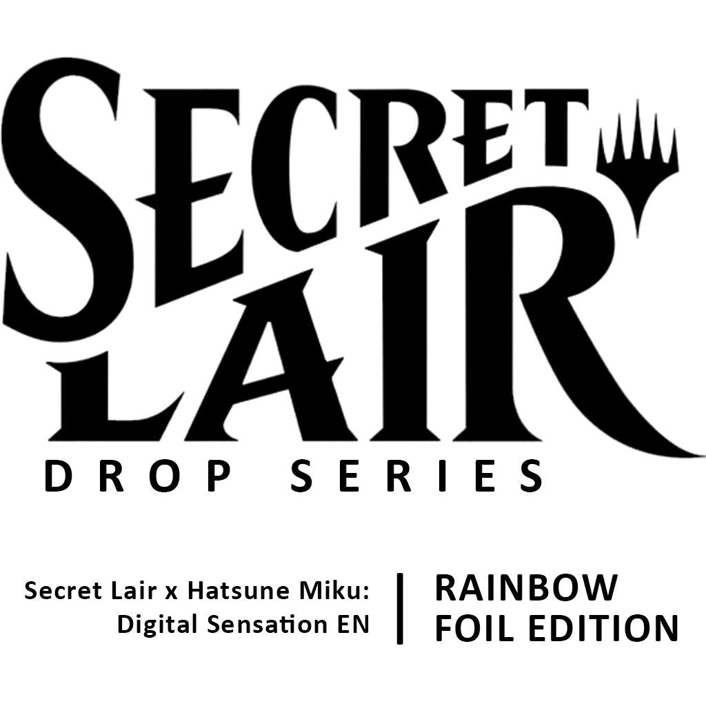 Secret Lair Drop: Secret Lair x Hatsune Miku: Digital Sensation EN - Rainbow Foil Edition [SLD] - MTG Sealed
