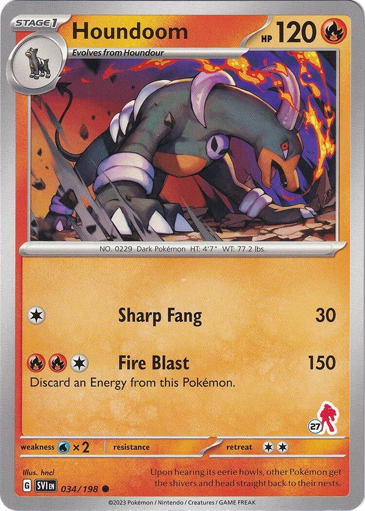 Image for Houndoom - Armarouge 27 (034/198) (Battle Academy 2024) - Pokemon