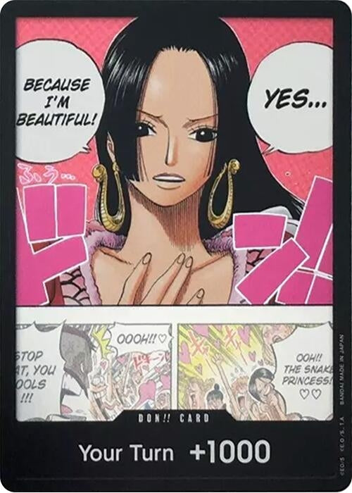 DON!! Card (Boa Hancock) (Double Pack Set Vol. 4) (OP07) - One Piece Card Game Single
