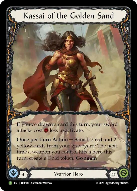 Kassai of the Golden Sand (110) [PR] - Flesh and Blood TCG Single