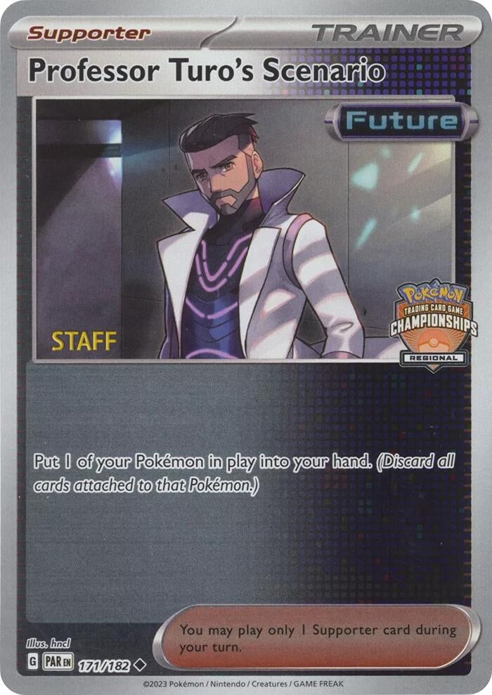 Image for Professor Turo's Scenario - 171/182 (Regional Championships) [Staff] (177/182) (League & Championship Cards) - Pokemon