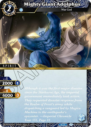 Mighty Giant Adolphus (5097) [BSS05] - Battle Spirits Saga Single
