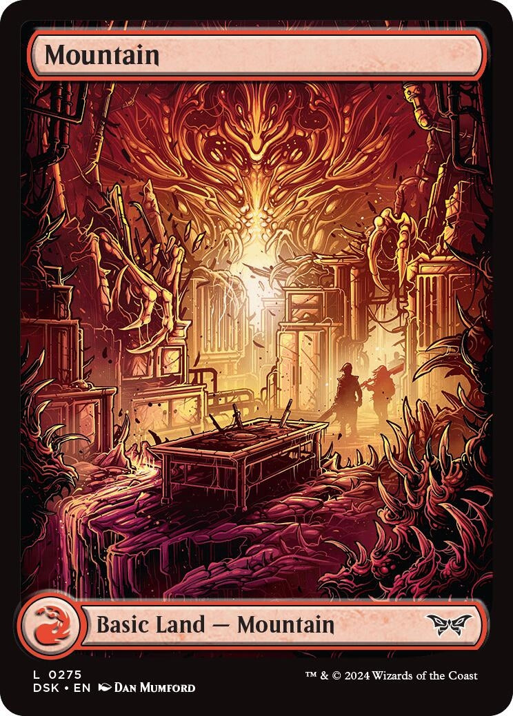 Mountain (275) - Full Art (275) [DSK] - MTG Single