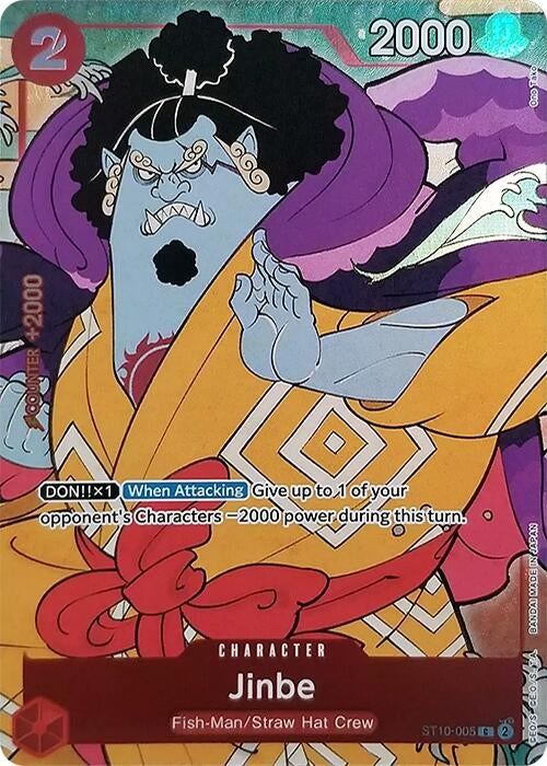 Jinbe (English Version 1st Anniversary Set) (10005) (OP-PR) - One Piece Card Game Single
