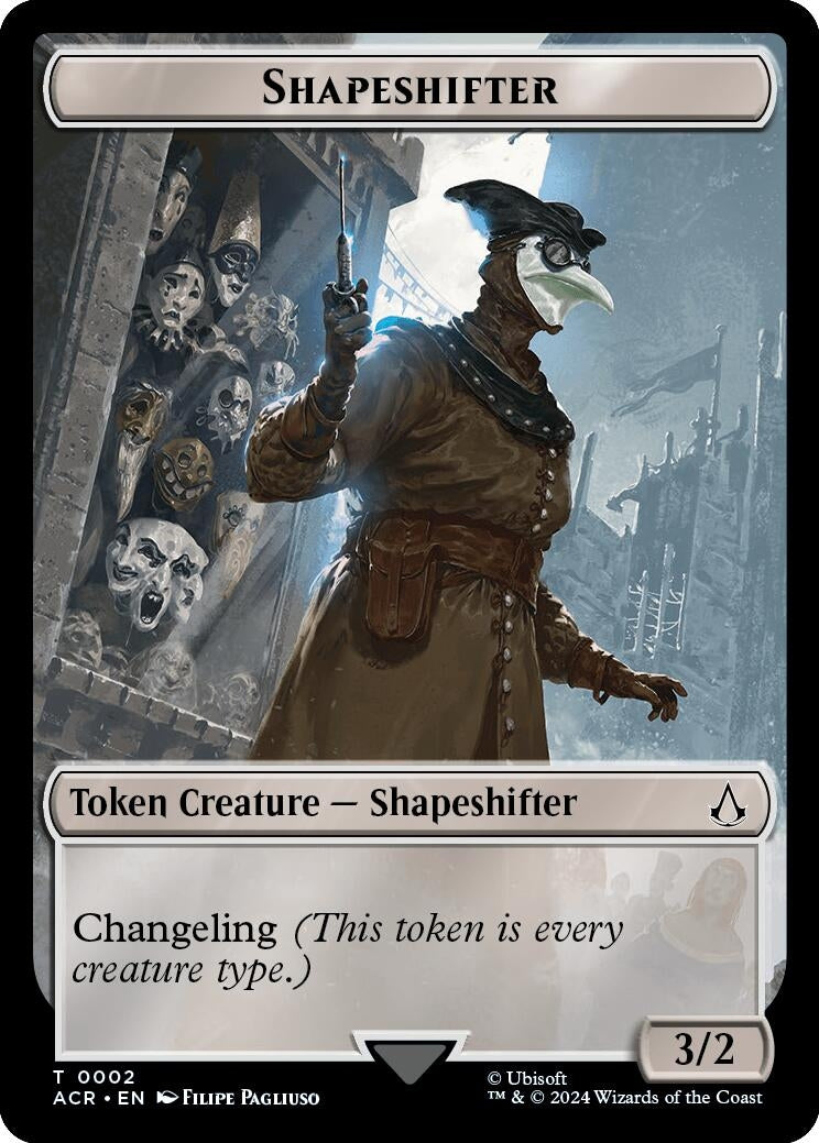 Shapeshifter Token (0) [ACR] - MTG Single