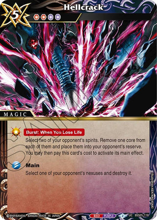 Hellcrack (5118) [BSS05] - Battle Spirits Saga Single