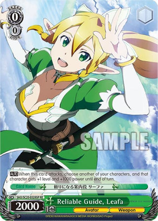 Reliable Guide Leafa (SP) (20028) [SAO/SC20] - Weiss Schwarz Single