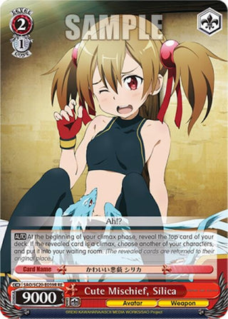 Cute Mischief Silica (RRR) (20059) [SAO/SC20] - Weiss Schwarz Single
