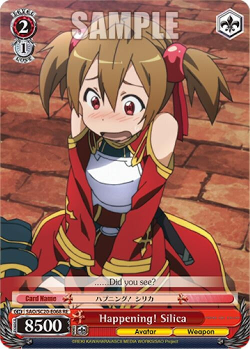 Happening! Silica (20068) [SAO/SC20] - Weiss Schwarz Single