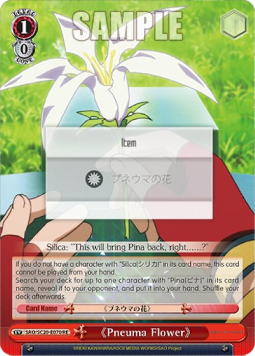 Pneuma Flower (20070) [SAO/SC20] - Weiss Schwarz Single