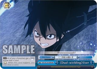 Dual-wielding User (20098) [SAO/SC20] - Weiss Schwarz Single