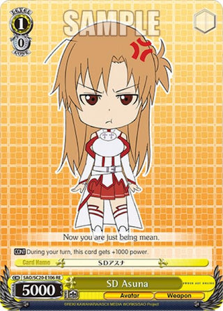 SD Asuna (20106) [SAO/SC20] - Weiss Schwarz Single