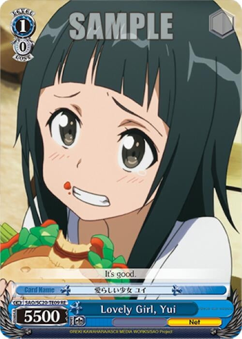Lovely Girl Yui (TD) (2009) [SAO/SC20] - Weiss Schwarz Single