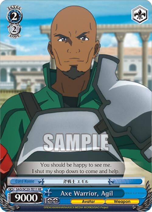 Axe Warrior Agil (TD) (2011) [SAO/SC20] - Weiss Schwarz Single