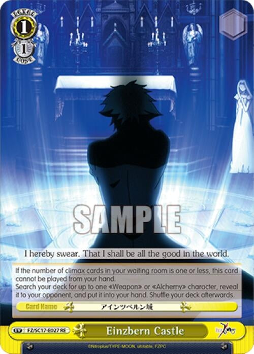 Einzbern Castle (17027) [FZ/SC17] - Weiss Schwarz Single