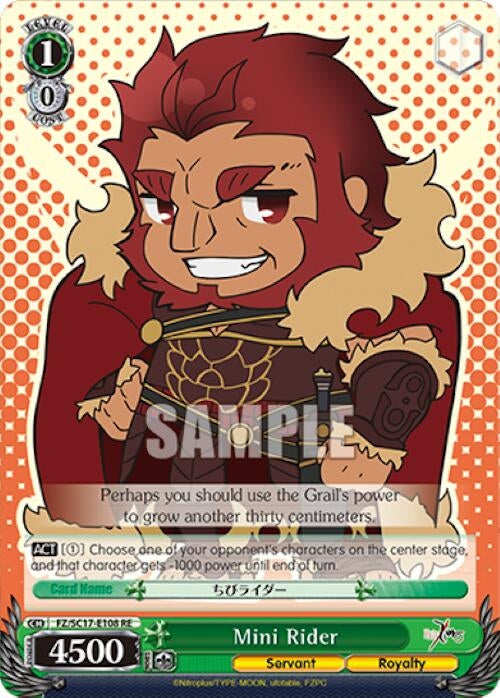 Mini Rider (17108) [FZ/SC17] - Weiss Schwarz Single