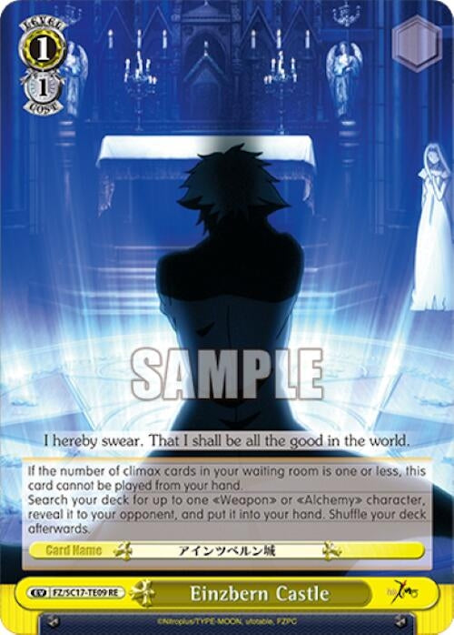 Einzbern Castle (TD) (1709) [FZ/SC17] - Weiss Schwarz Single