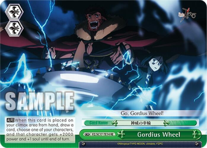 Gordius Wheel (TD) (1714) [FZ/SC17] - Weiss Schwarz Single