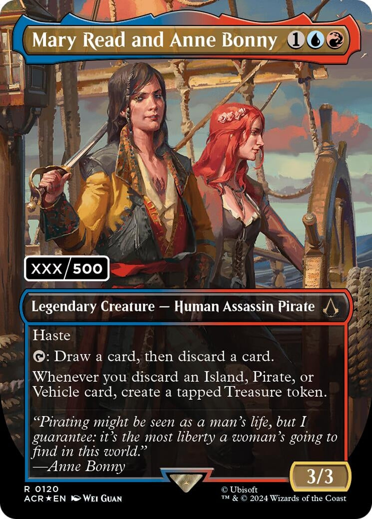 Mary Read and Anne Bonny (English) (Serial Numbered) (120) [ACR] - MTG Single
