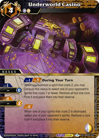 Underworld Casino (5107) [BSS05] - Battle Spirits Saga Single