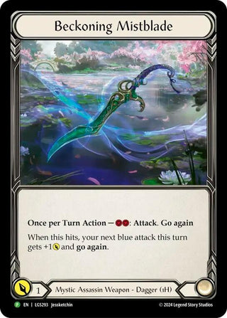 Beckoning Mistblade - LGS293 (293) [PR] - Flesh and Blood TCG Single