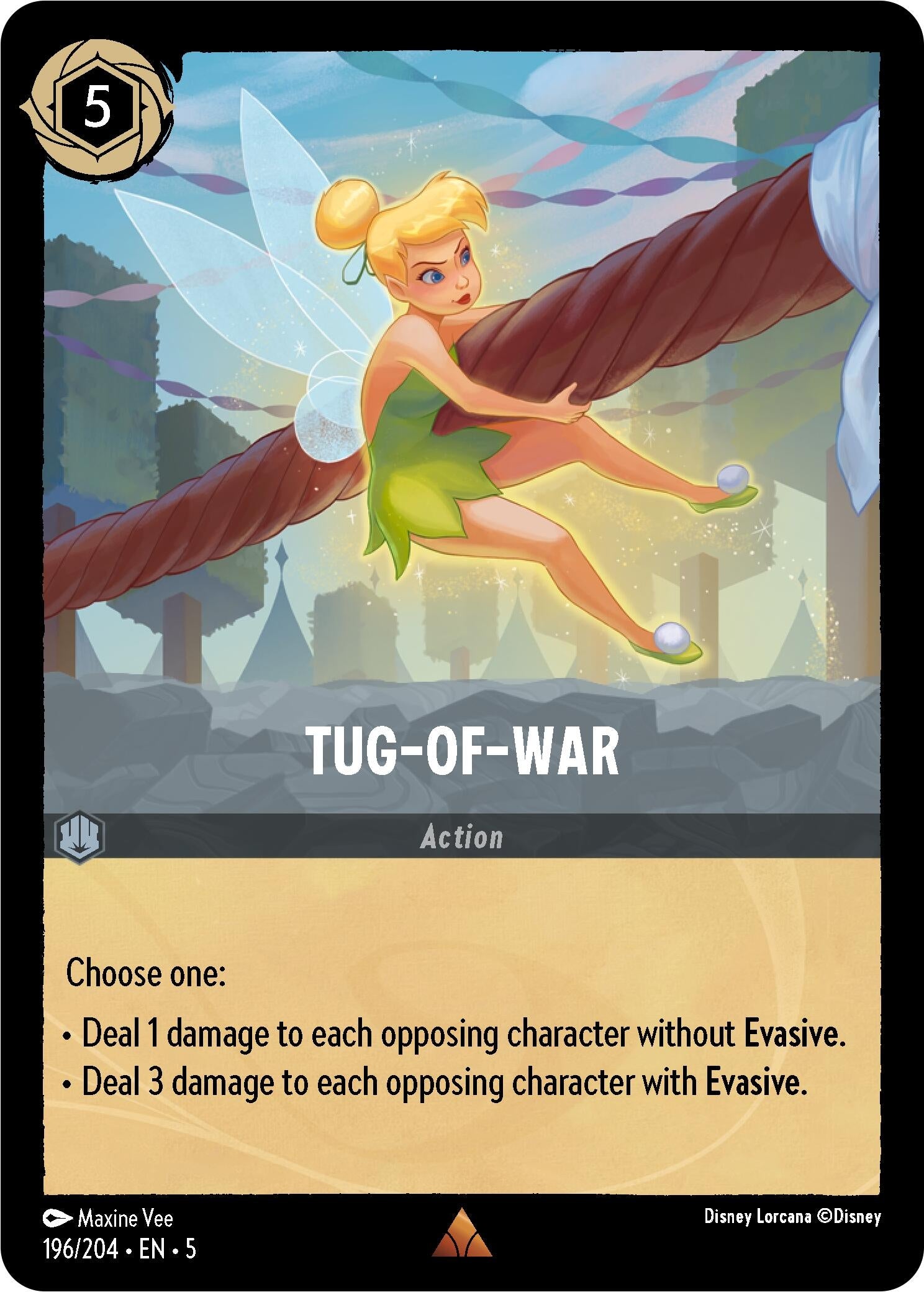 Tug-of-War (196) (5) - Disney Lorcana Single
