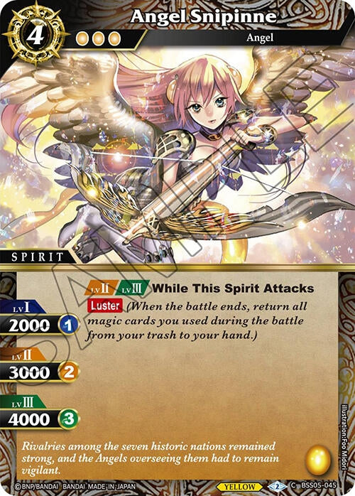 Angel Snipinne (5045) [BSS05] - Battle Spirits Saga Single