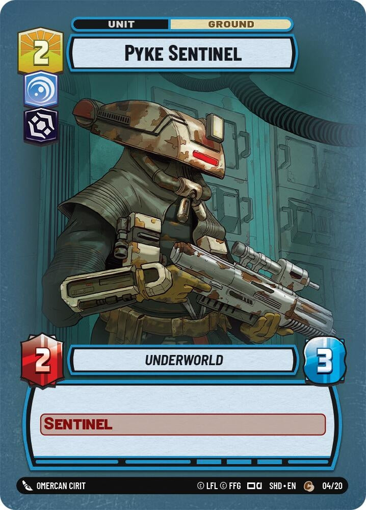 Pyke Sentinel (4) (SHD-WPP) - Star Wars: Unlimited Single