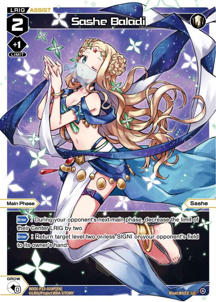 Sashe Baladi (Parallel Foil) (13029) [WXDi-P13] - WIXOSS Single