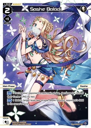 Sashe Baladi (Parallel Foil) (13029) [WXDi-P13] - WIXOSS Single