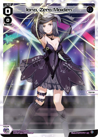 Iona Zero/Maiden (Parallel Foil) (13032) [WXDi-P13] - WIXOSS Single