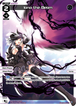 Iona the Beam (Parallel Foil) (13036) [WXDi-P13] - WIXOSS Single